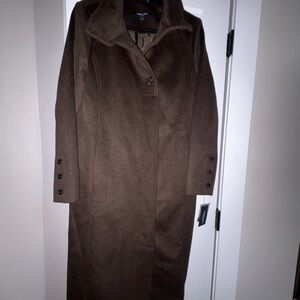Kenneth Cole Rich Brown Trench Coat